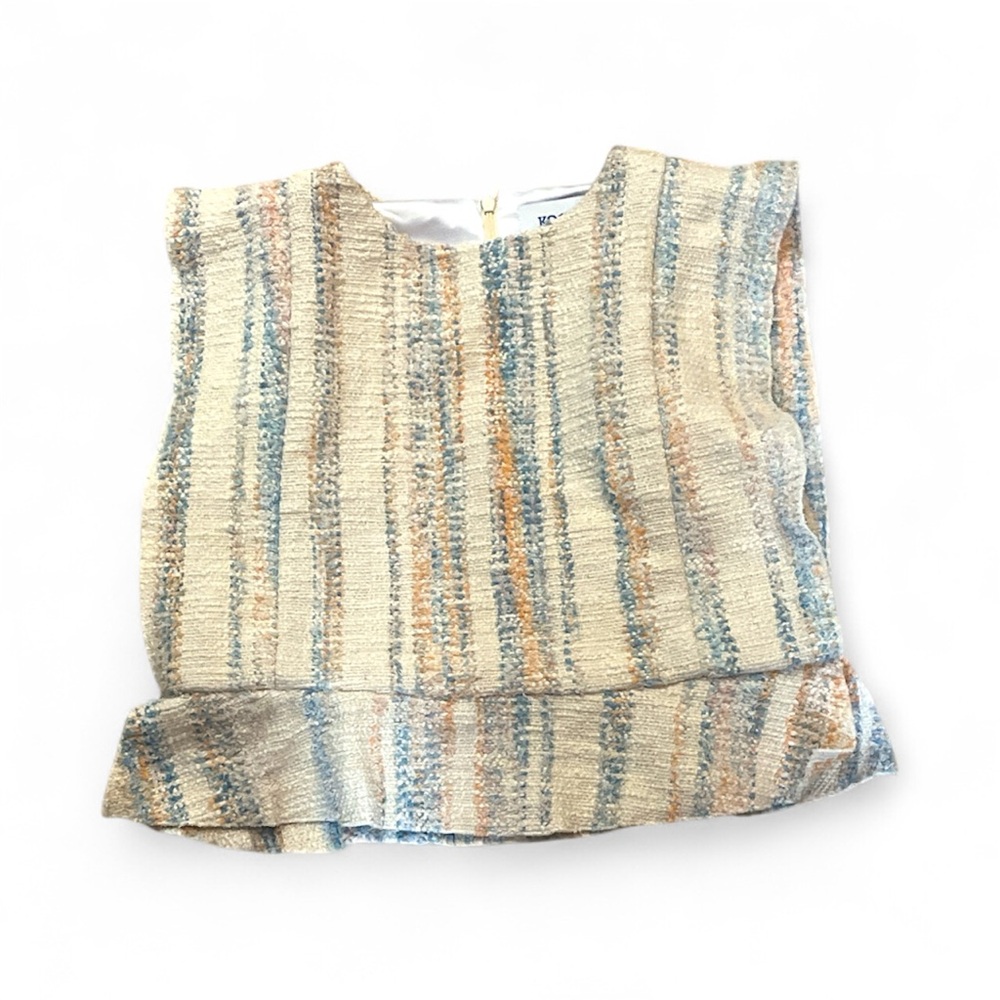 Koch Striped Multicolor Crop Top